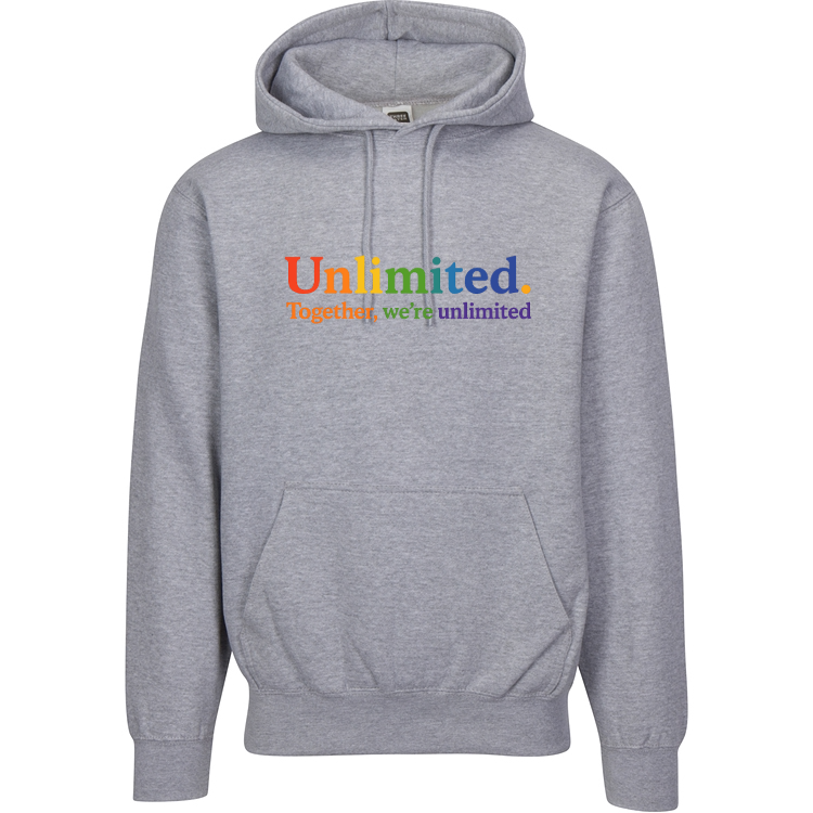 Unlimited Pride Hoodie | Rainbow Unity Sweatshirt | Together We’re Unlimited